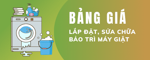 Lắp đặt, sửa chữa, bảo trì máy giặt