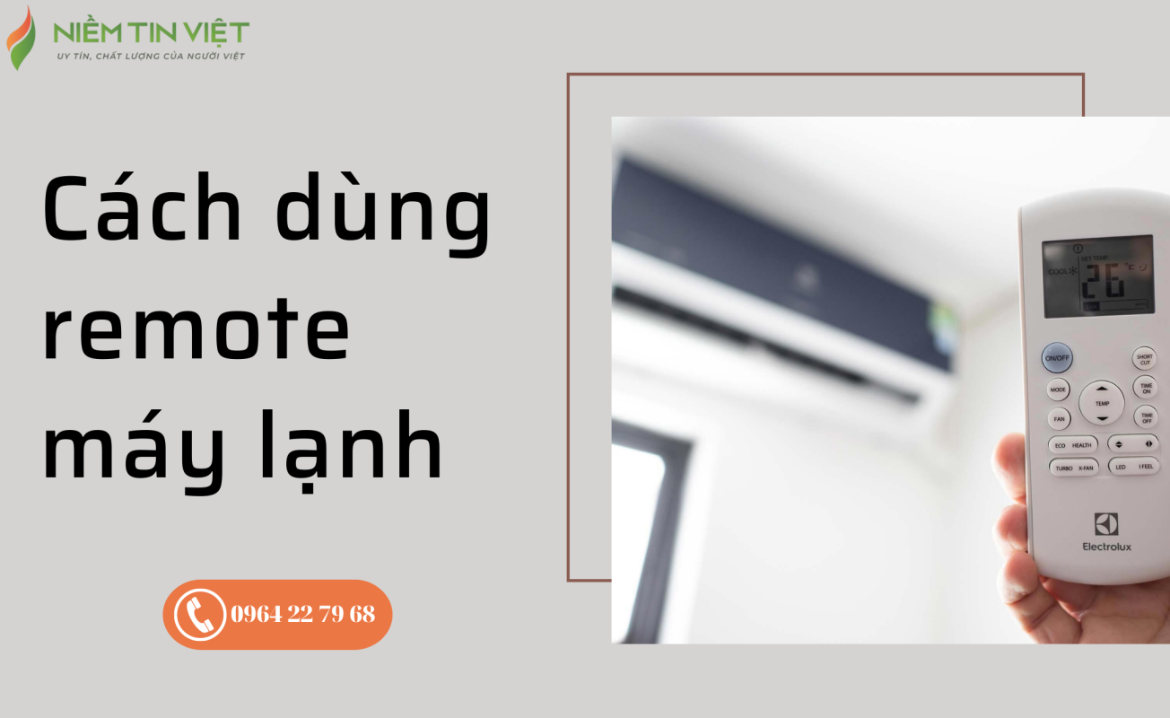 cách dùng remote máy lạnh