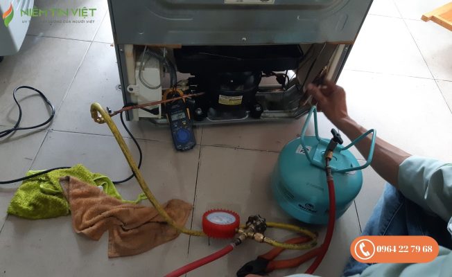 dau hieu tu lanh het ga 5 » Điện Lạnh Niềm Tin Việt 2025 dấu hiệu tủ lạnh hết ga