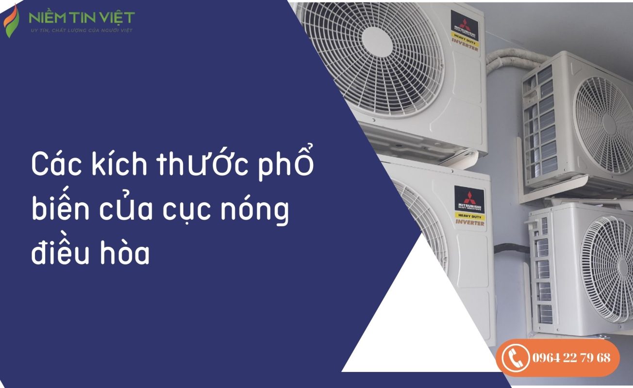 Kích thước cục nóng điều hòa