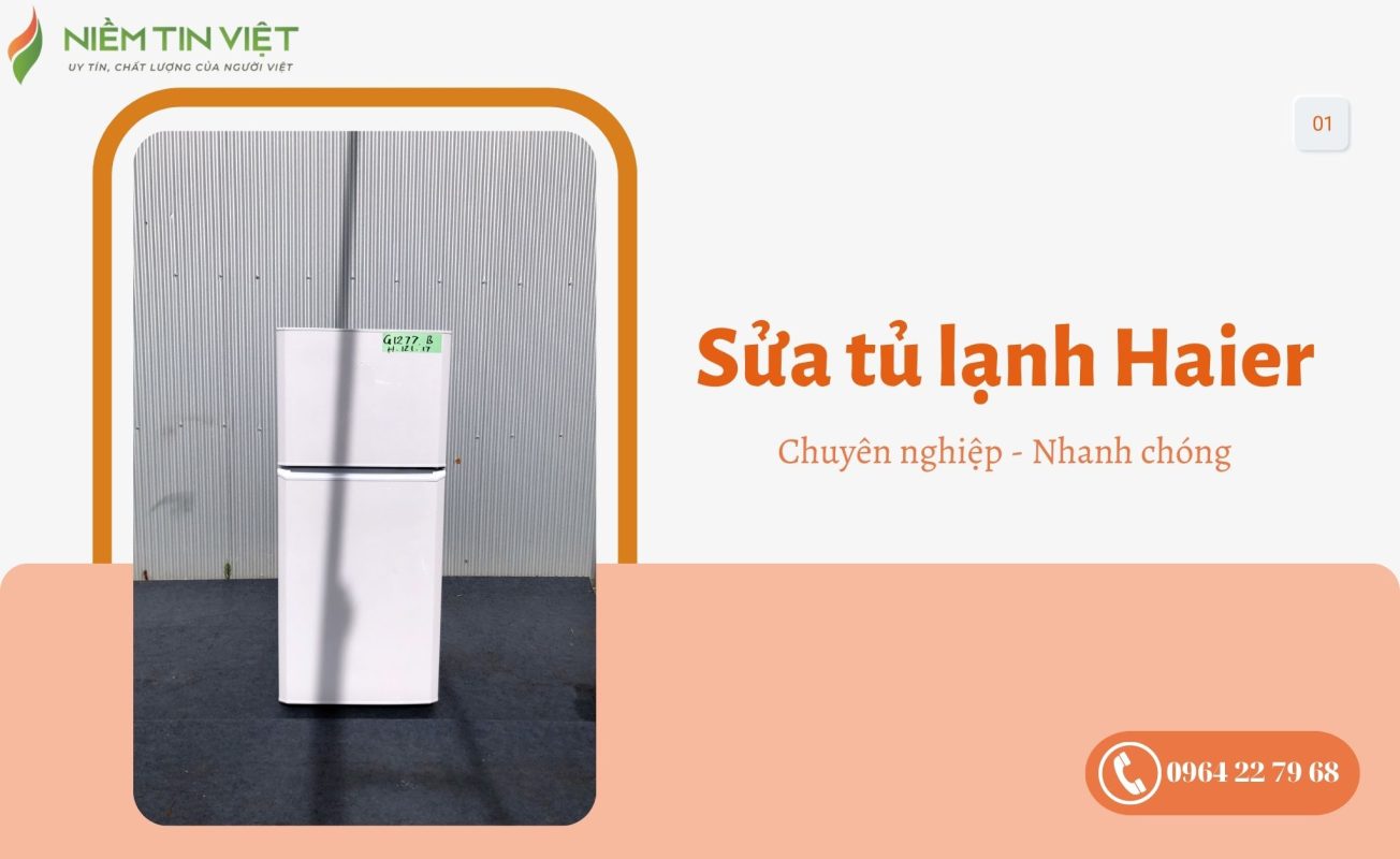 sửa tủ lạnh Haier