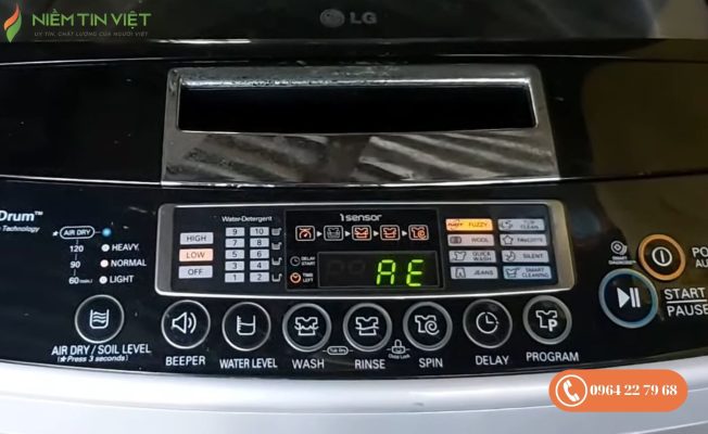 loi ae may giat lg 2 » Điện Lạnh Niềm Tin Việt 2025 lỗi AE máy giặt LG