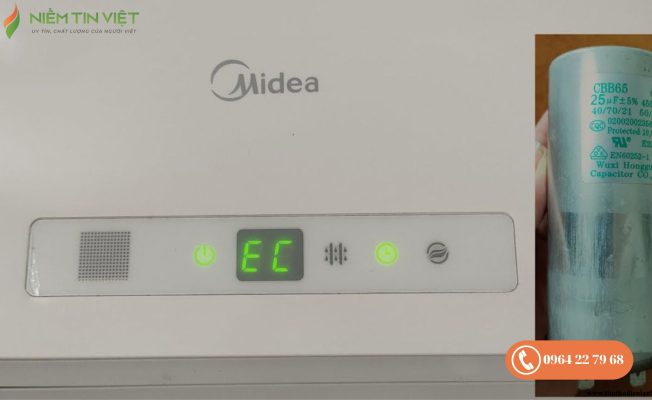 Lỗi E1 máy lạnh Midea