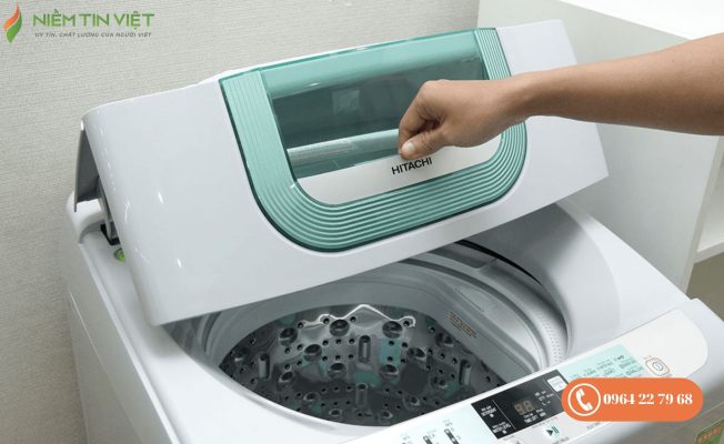 Lỗi F9 máy giặt Hitachi