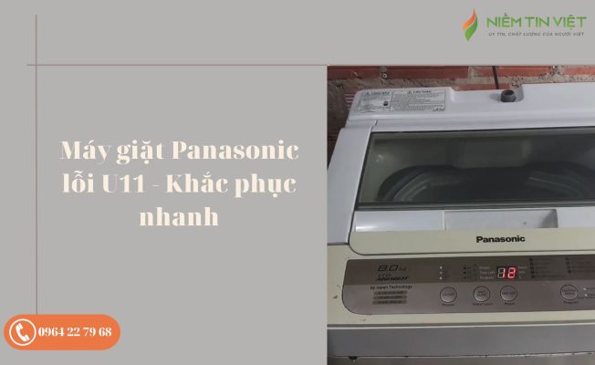 Máy giặt Panasonic báo lỗi U11