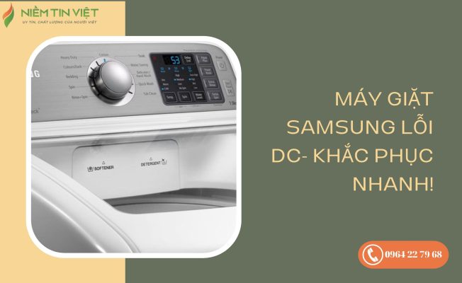 Máy giặt Samsung lỗi DC