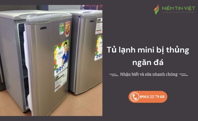 tủ lạnh mini bị thủng dàn