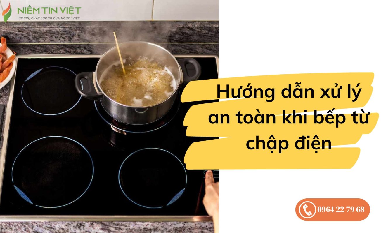 bếp từ bị chập điện