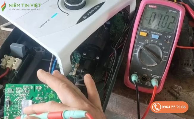 máy nước nóng trực tiếp không nóng