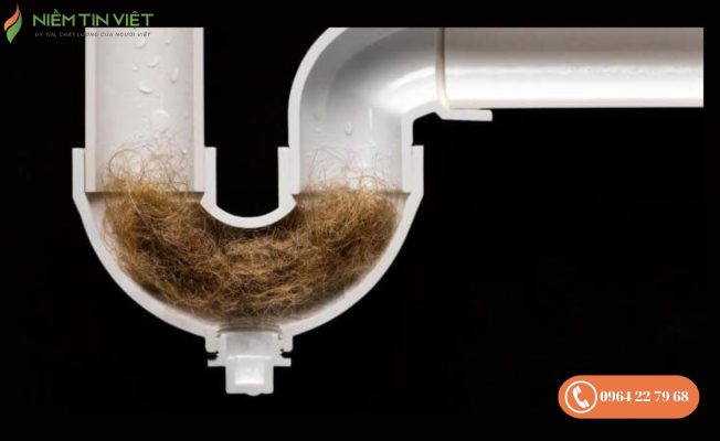 Đường ống nước bị tắt do bám nhiều cặn bẩn