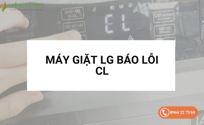 Máy giặt LG báo lỗi CL