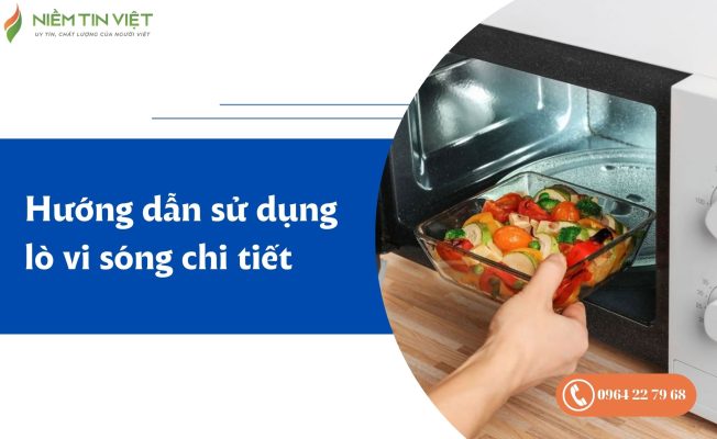 cách sử dụng lò vi sóng