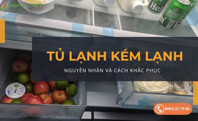 tủ lạnh làm lạnh kém