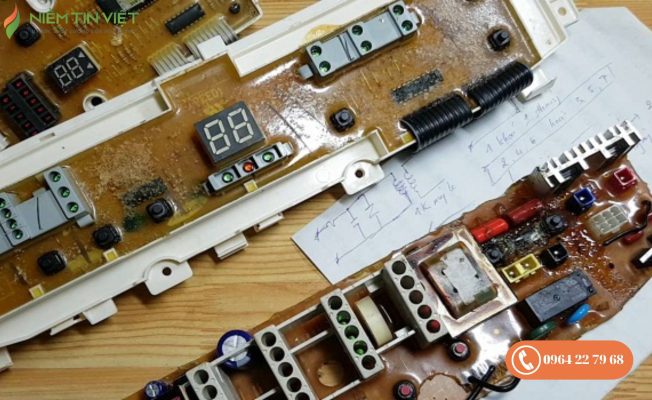 Máy giặt Panasonic báo lỗi H01