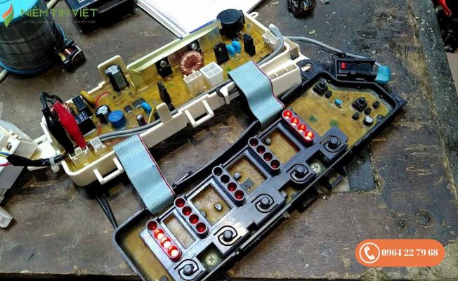 Máy giặt Toshiba báo lỗi EC5