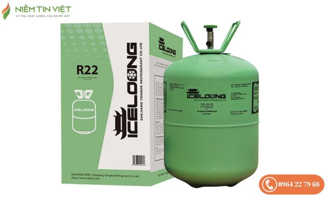 cac loai gas may lanh 2 » Điện Lạnh Niềm Tin Việt 2025 Gas R22 (Freon)