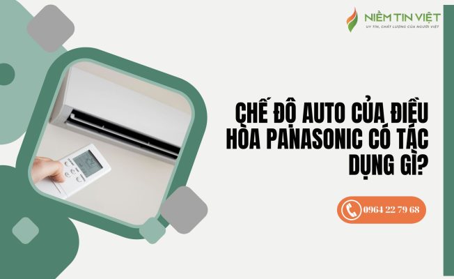 Chế độ Auto của điều hòa Panasonic