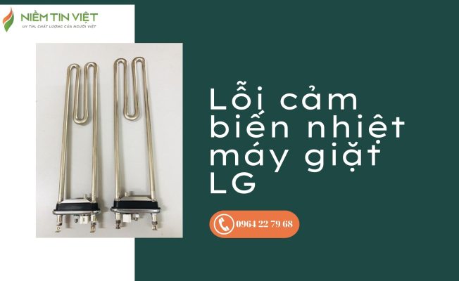 Lỗi cảm biến nhiệt máy giặt LG