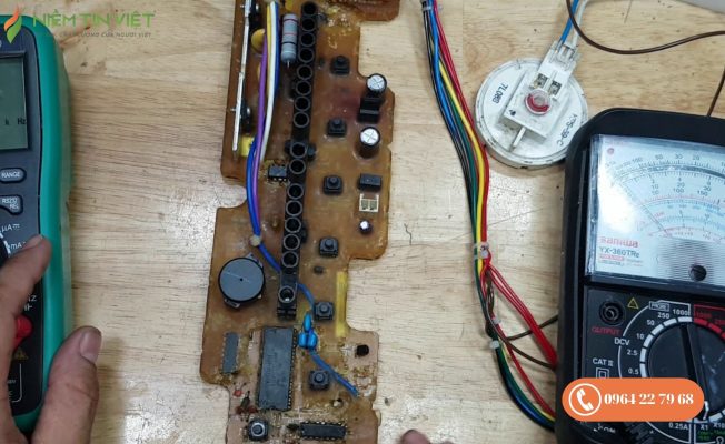 may giat toshiba bao loi e5 3 » Điện Lạnh Niềm Tin Việt 2025 Cảm biến mực nước hư hỏng sẽ làm gián đoạn tín hiệu đến van cấp nước