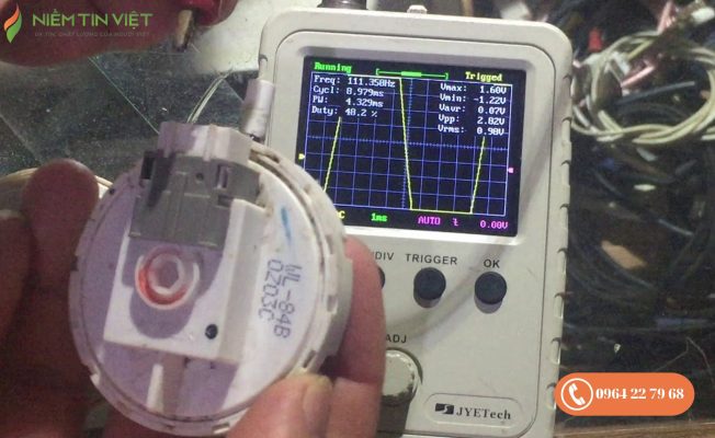 máy giặt Samsung lỗi DE