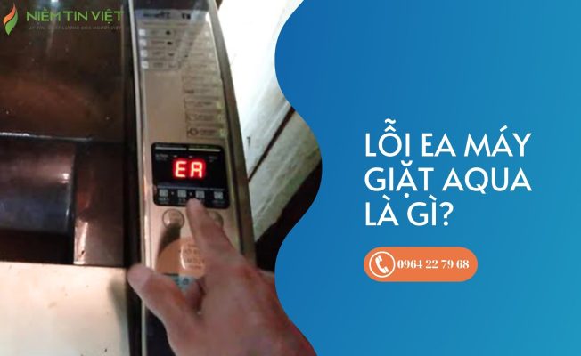lỗi EA máy giặt Aqua