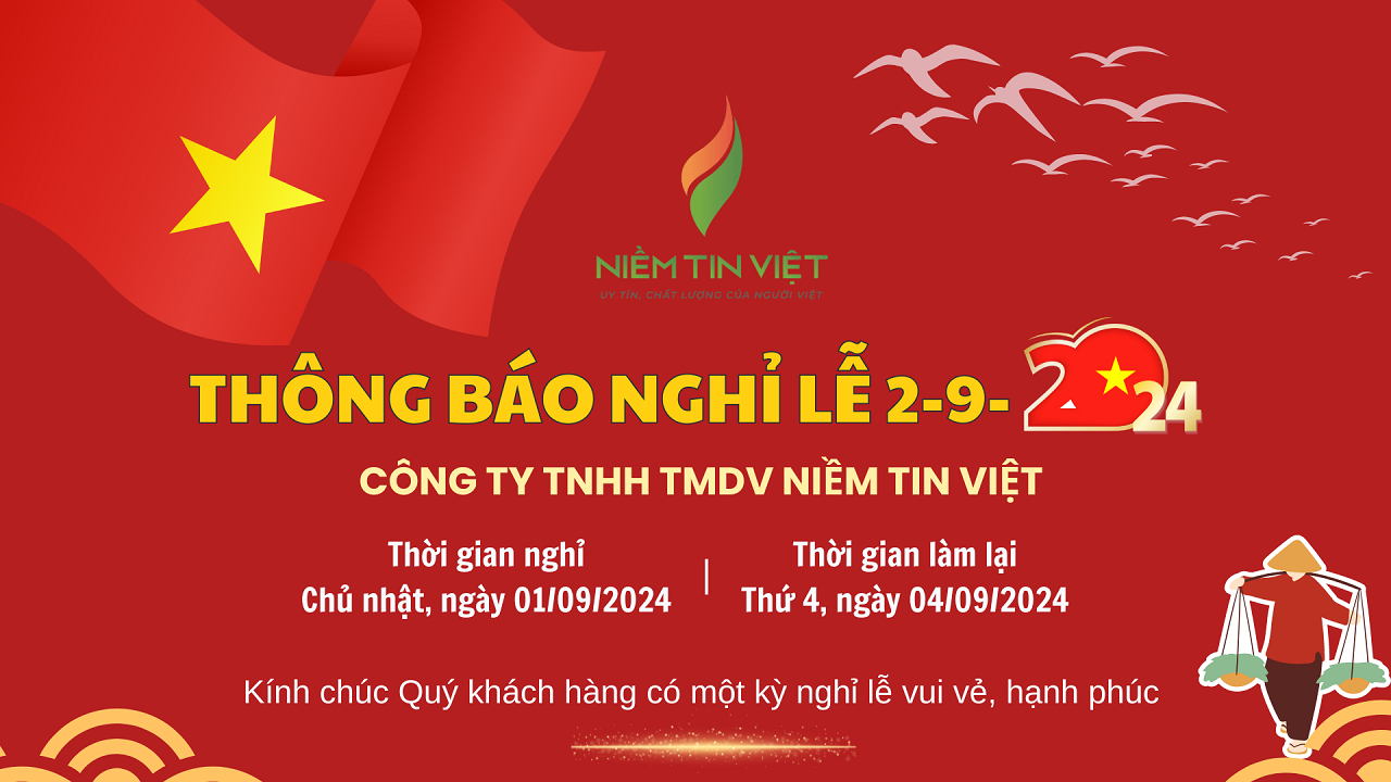 Thông Báo Nghỉ Lễ Quốc Khánh