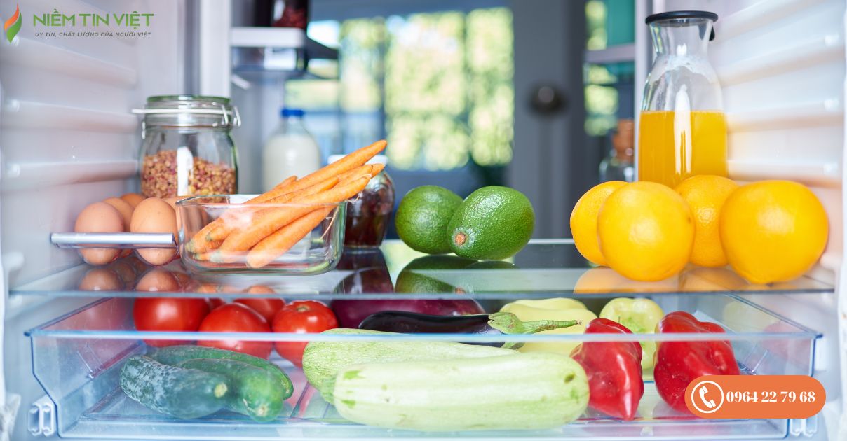 cách bảo quản đồ ăn trong tủ lạnh