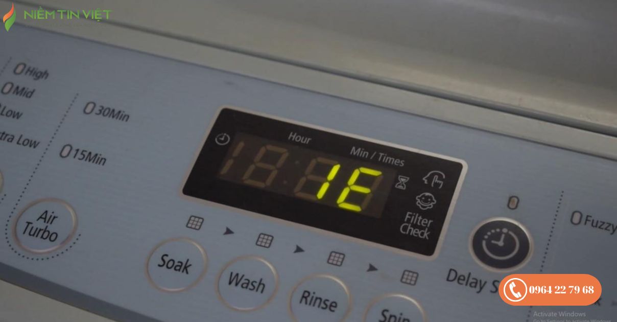 Lỗi IE máy giặt LG