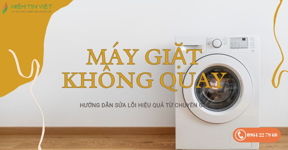 máy giặt không quay