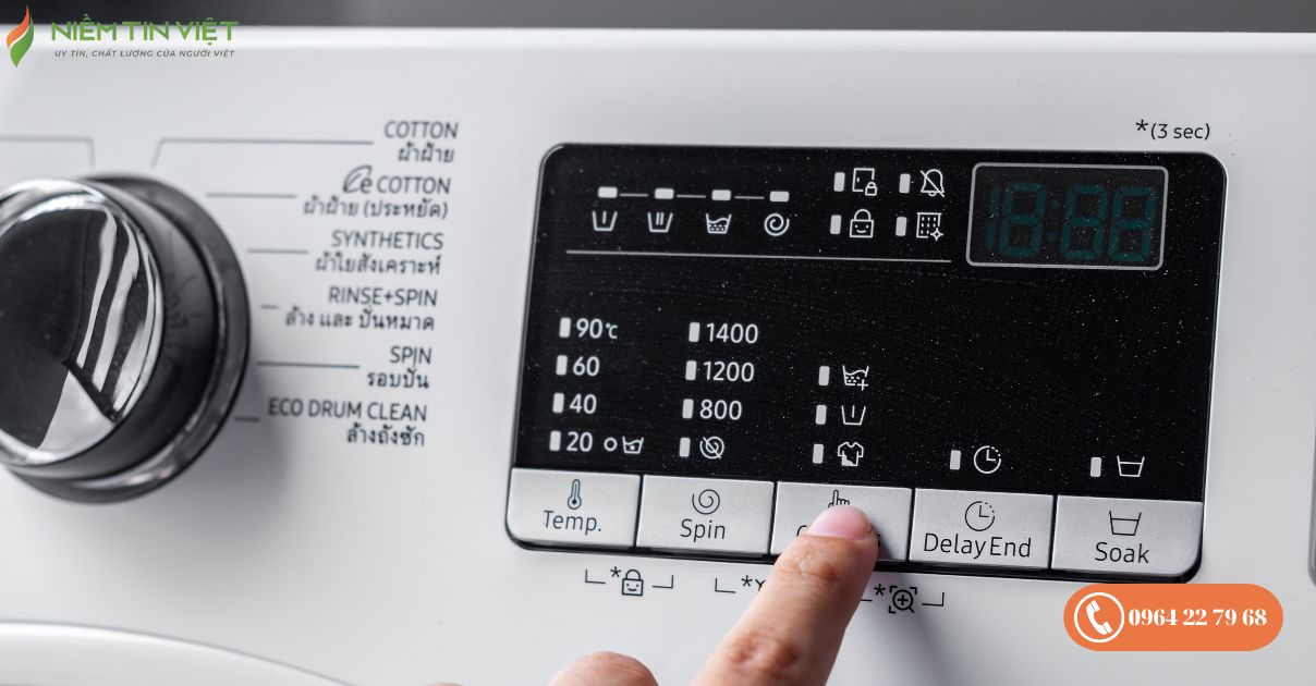 máy giặt không quay