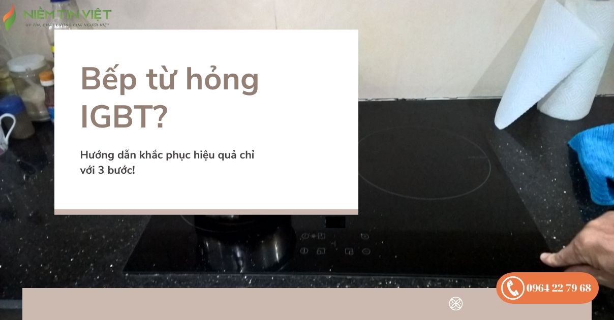 Bếp từ chết IGBT