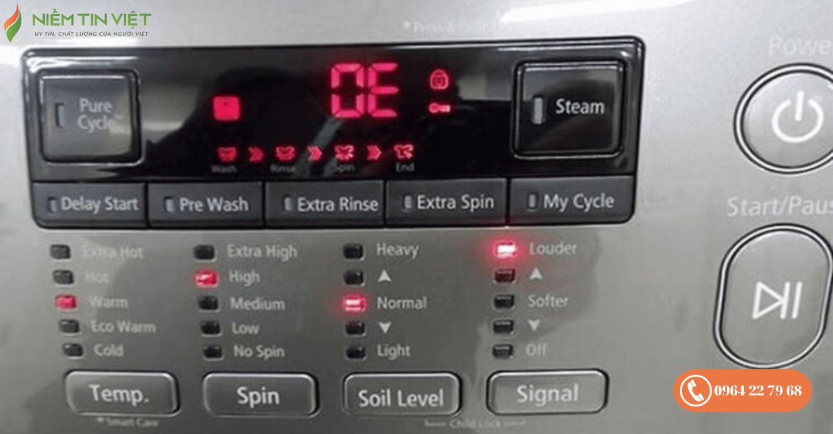 may giat samsung bao loi oe 3 » Điện Lạnh Niềm Tin Việt 2025 Bơm xả bị hỏng hoặc hoạt động yếu