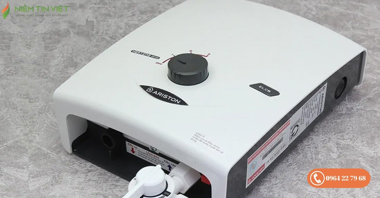 cách sử dụng máy nước nóng Ariston