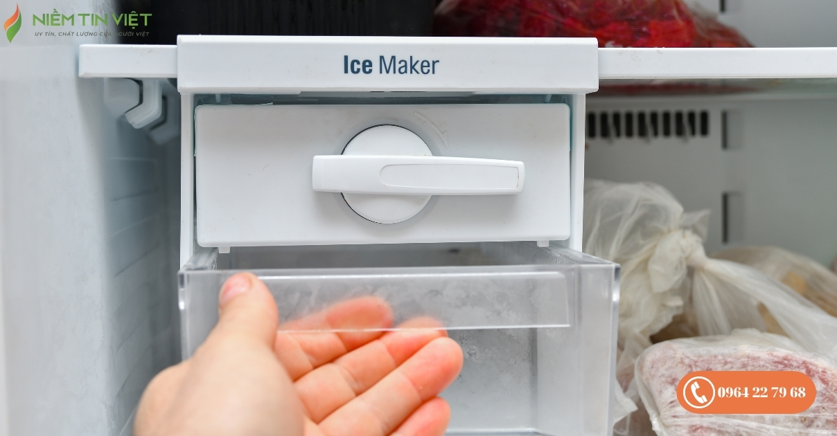 Tủ lạnh không làm đá rơi
