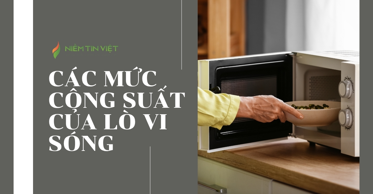 các mức công suất của lò vi sóng
