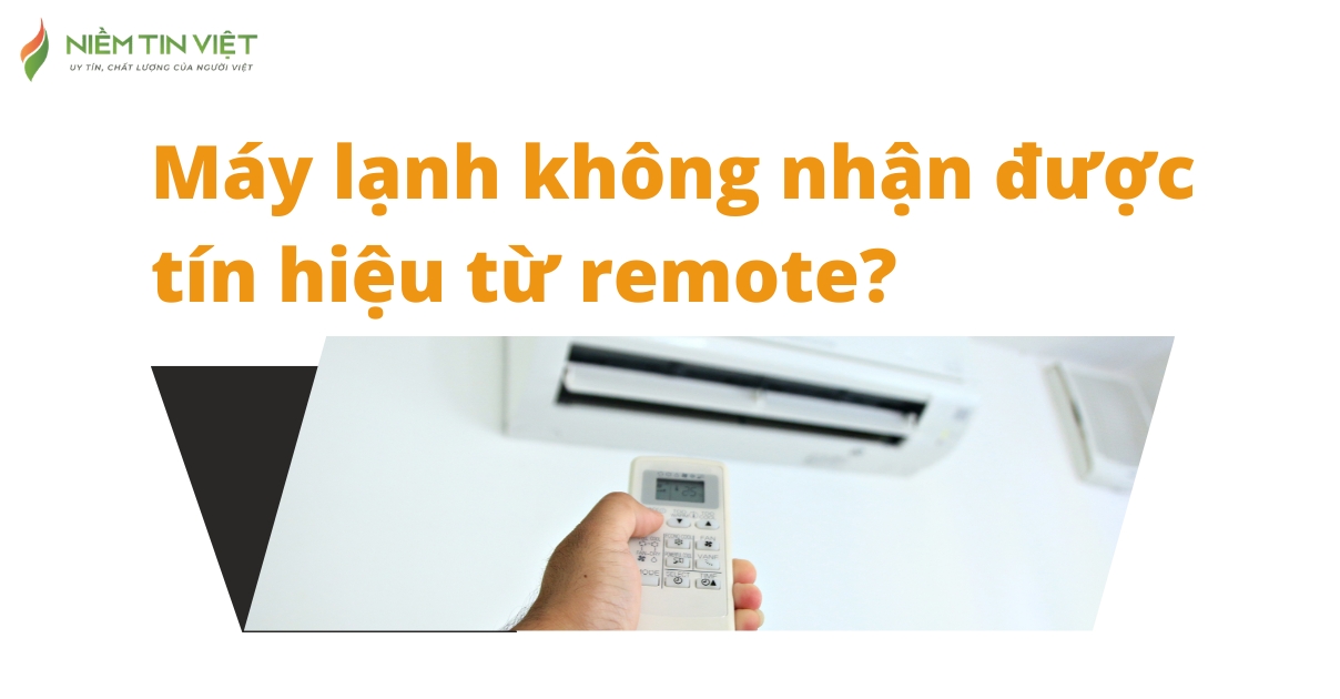 máy lạnh không nhận được tín hiệu từ remote