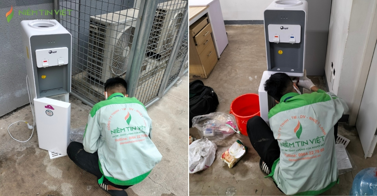 Quy trình sửa bình nóng lạnh luôn tiến hành theo 7 bước