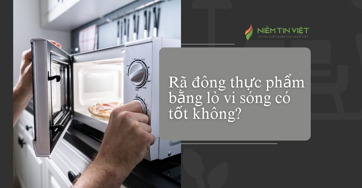 Rã đông bằng lò vi sóng